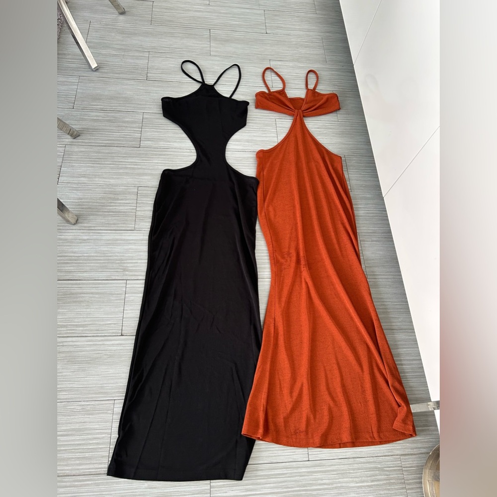 2 cutout dresses summer style new without tag